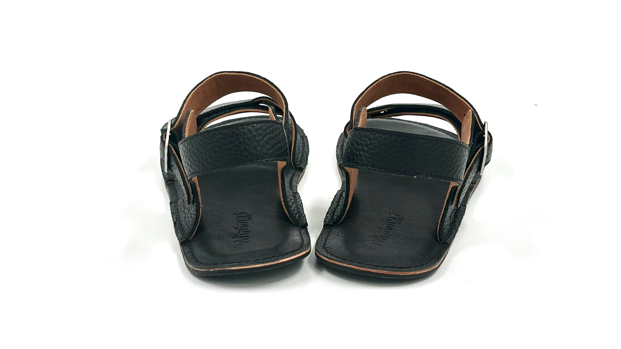Minimus - Heron Black - sandalias barefoot para hombre negras