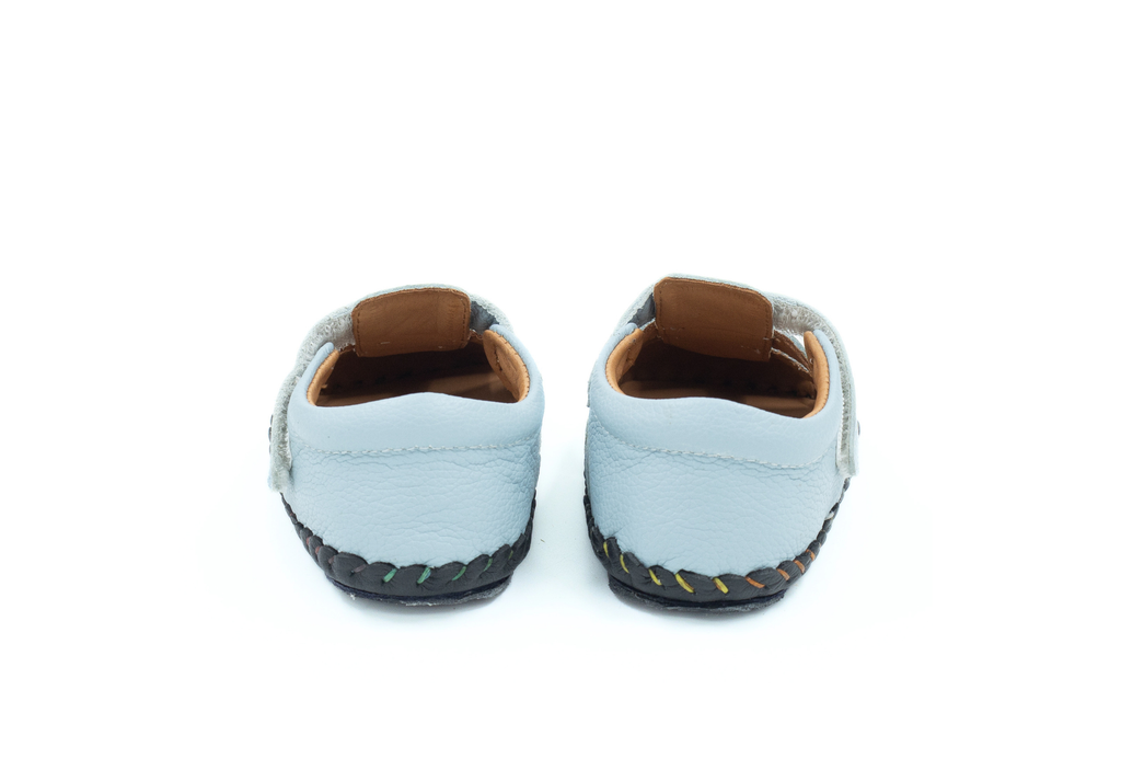 Minimus - Little King Fisher Baby Blue - sandalias respetuosas de primeros pasos azules