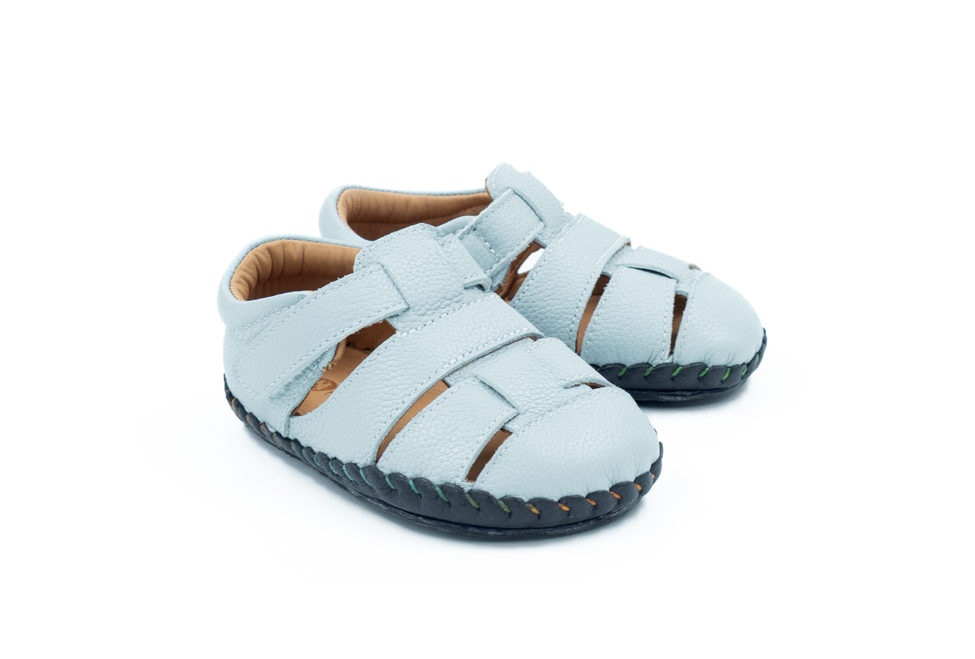 Minimus - Little King Fisher Baby Blue - sandalias respetuosas de primeros pasos azules