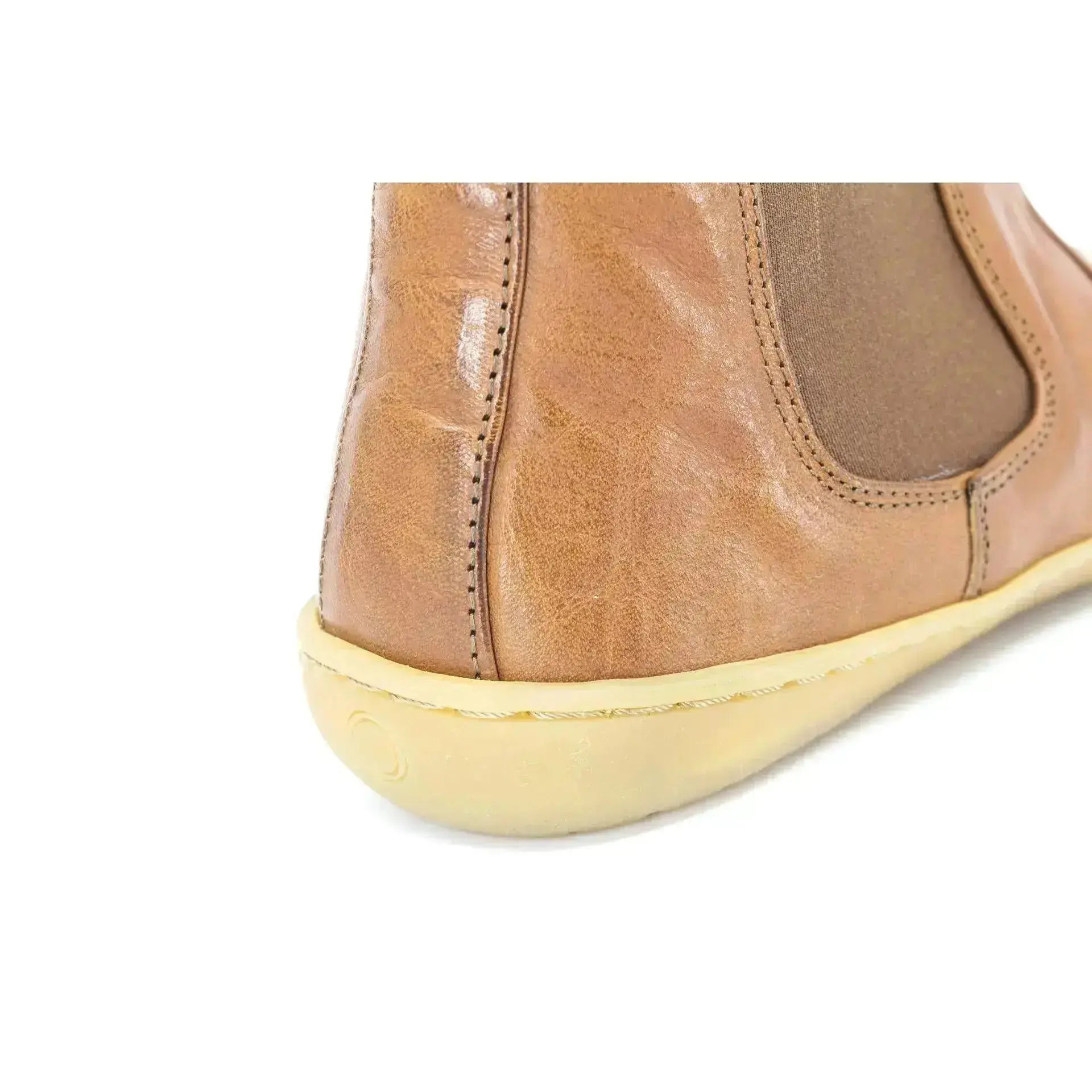 Mukishoes - Chelsea Caramel - Botines barefoot unisex