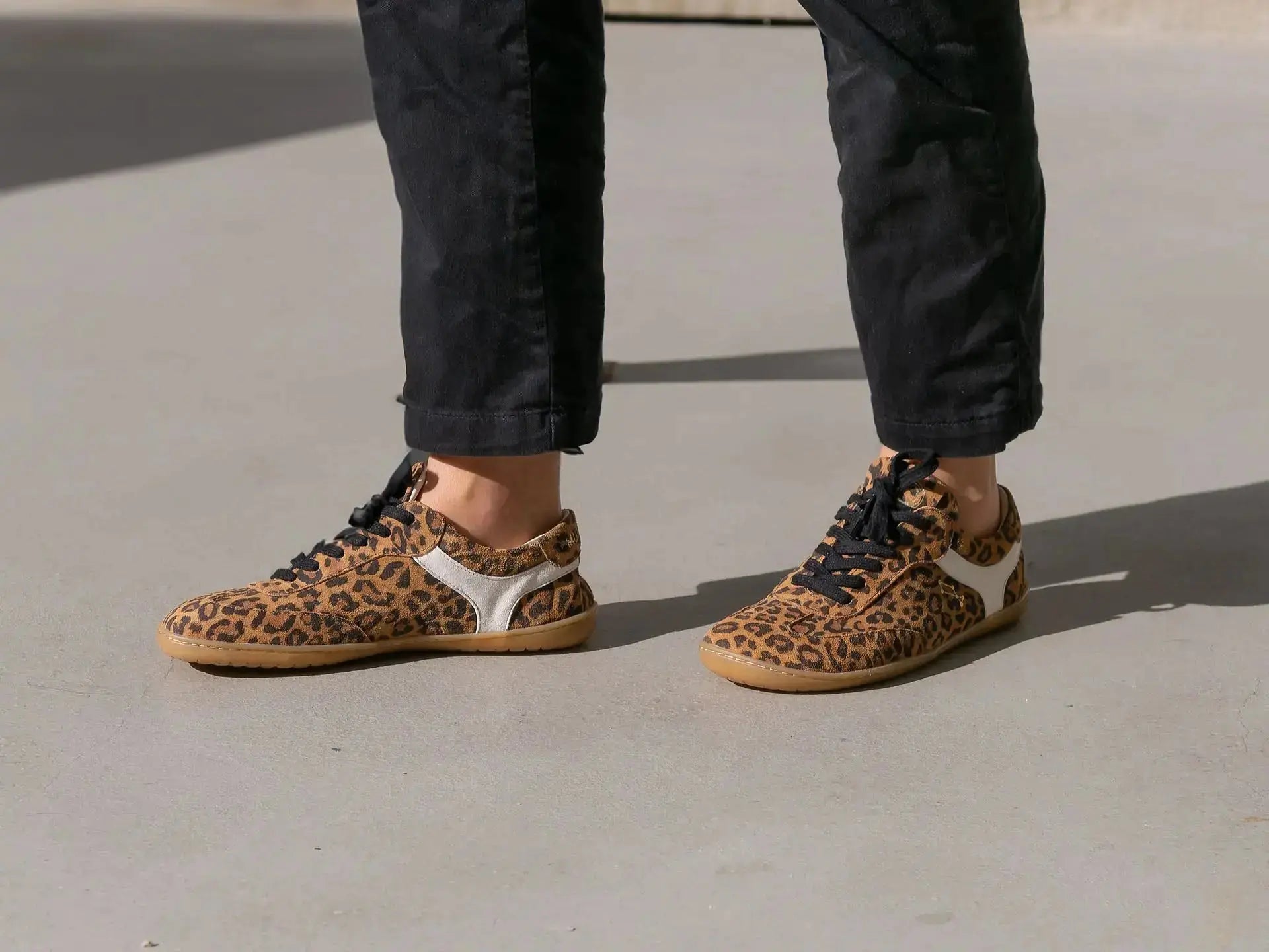 Mukishoes - Lyra Leo - Baskets barefoot léopard
