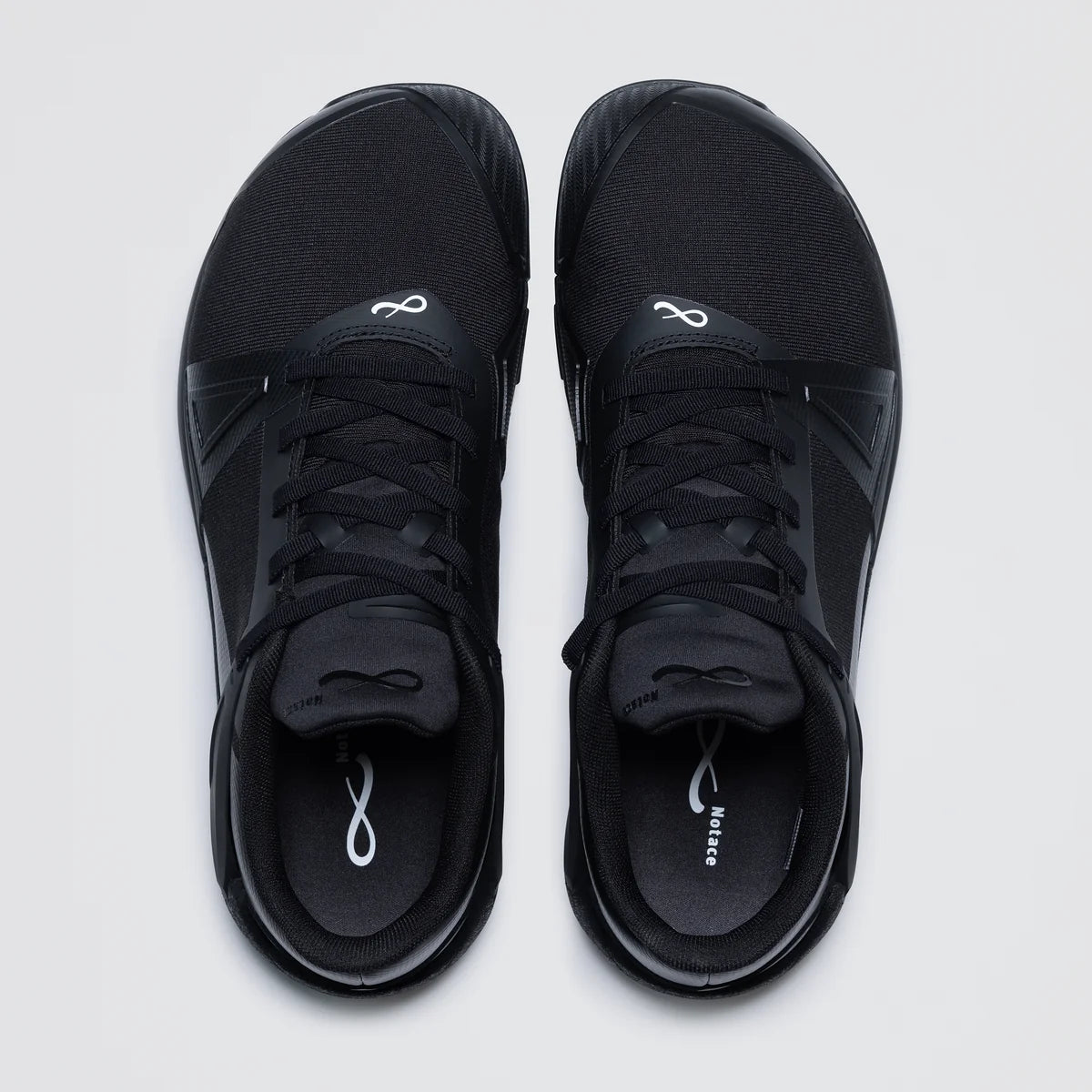 Notace Koto 1 Men Triple Black - Zapatillas barefoot de hombre para deportes de raqueta en pista negras