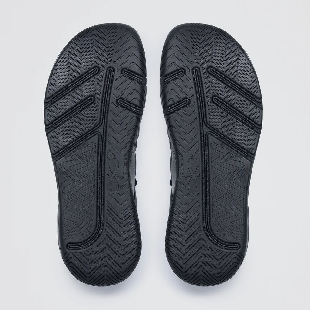 Notace Koto 1 Men Triple Black - Zapatillas barefoot de hombre para deportes de raqueta en pista negras