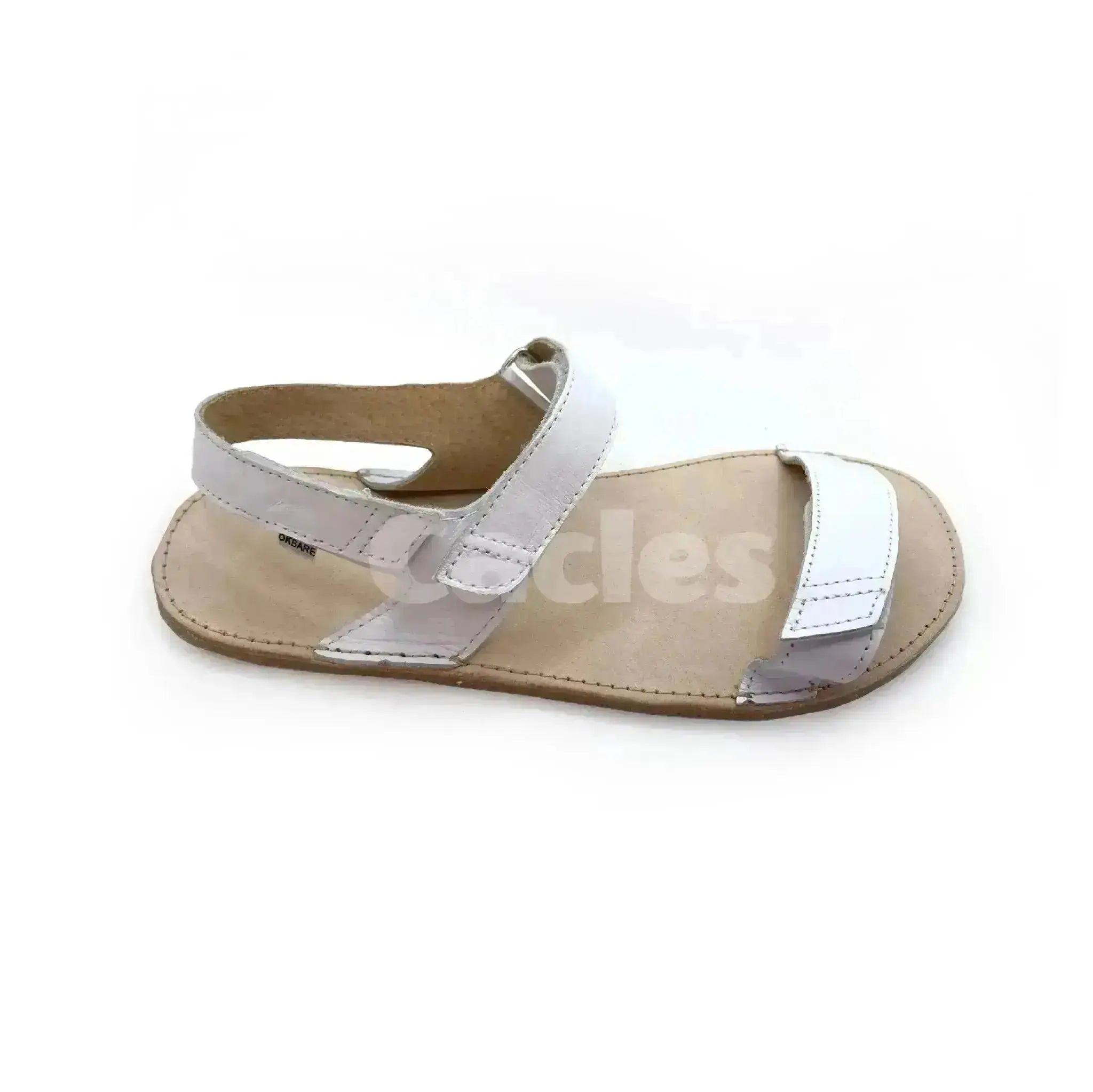 Okbare - Paros Cuarzo - Sandalias barefoot blancas para mujer