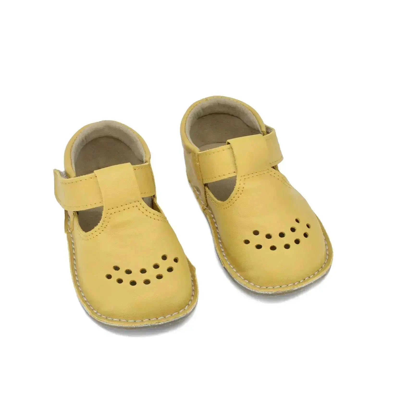 OmaKing - Lusti Jaune - chaussons barefoot pour tout-petits