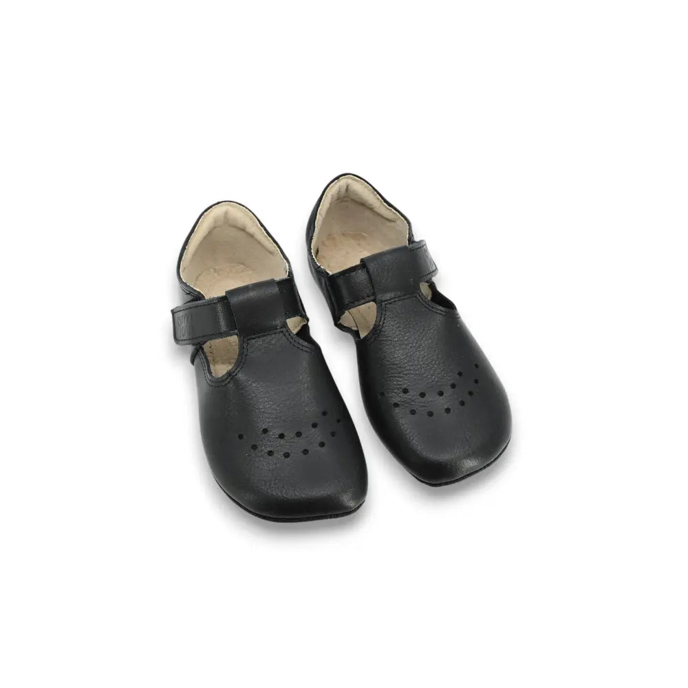 OmaKing Mutsu Big Kids Black - zapatitos barefoot ultraflexibles para niños grandes negros  Cacles Barefoot