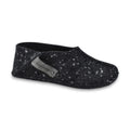 OmaKing - Tohkri Grey & Dots - babuchas de casa barefoot de fieltro unisex