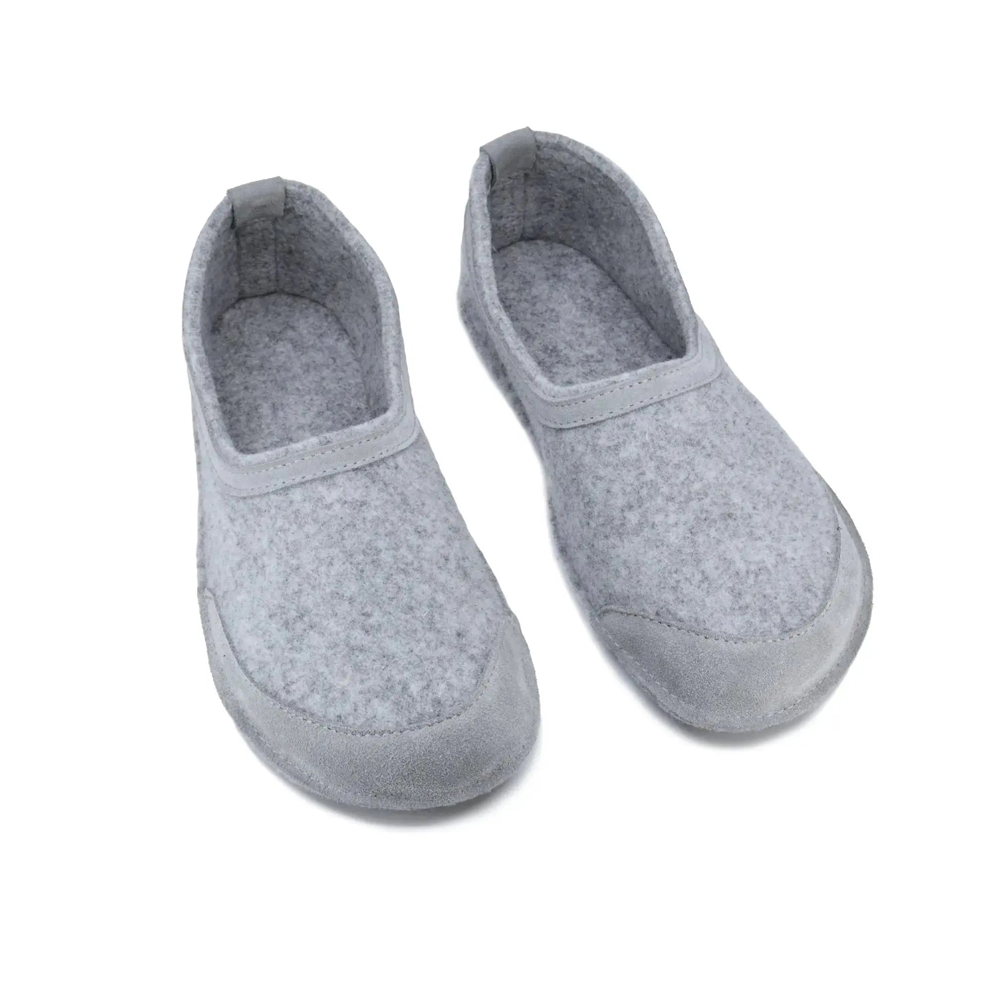 OmaKing - Tuuka Grey - zapatillas de casa barefoot fieltro