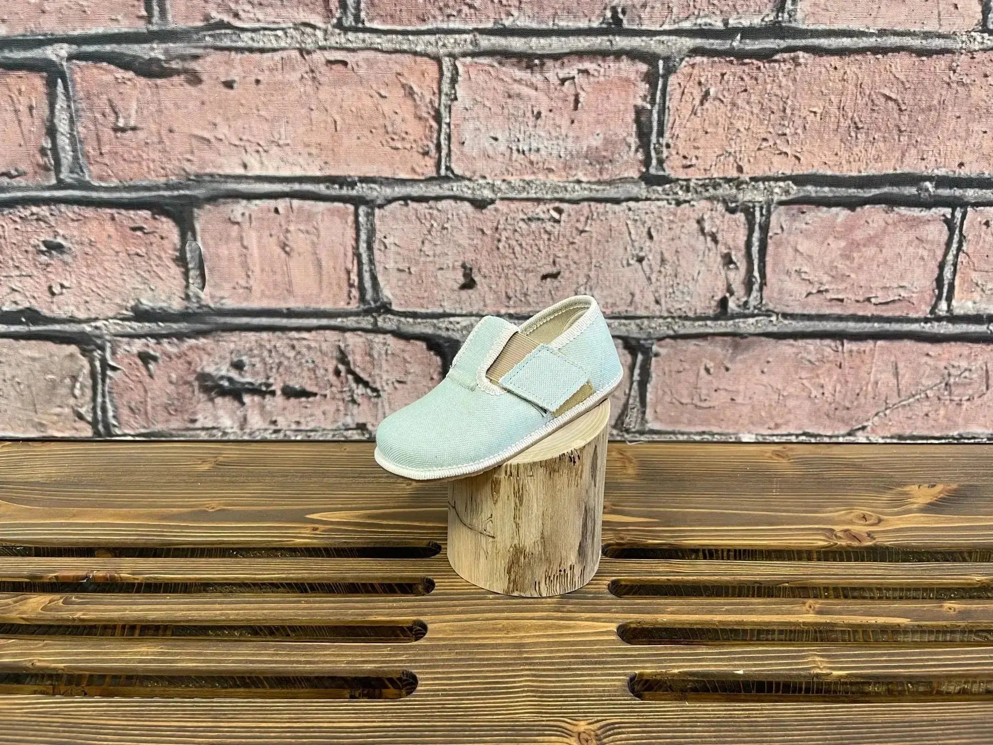 Pegres - BF01u zapatillas algodón reciclado - menta
