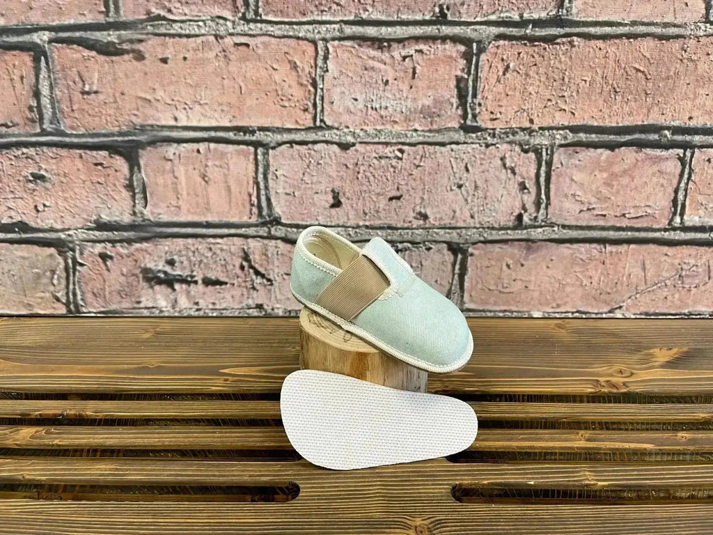 Pegres - BF01u zapatillas algodón reciclado - menta