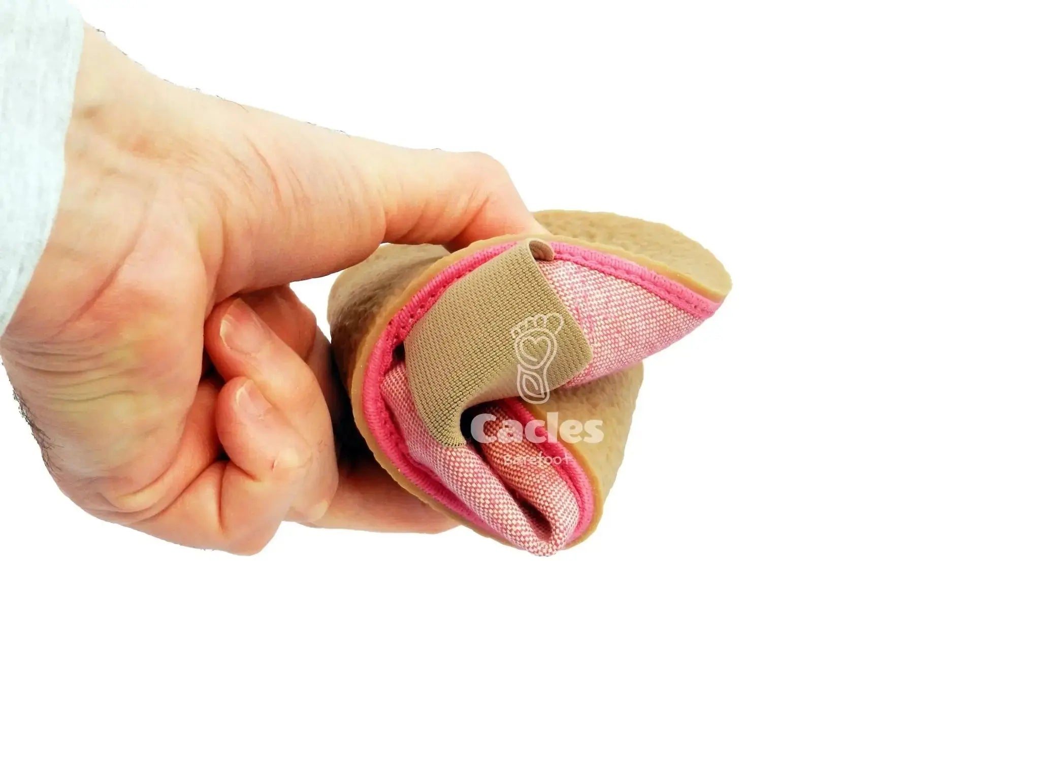 Pegres - BF03 - zapatillas de casa respetuosas de primeros pasos - rosa