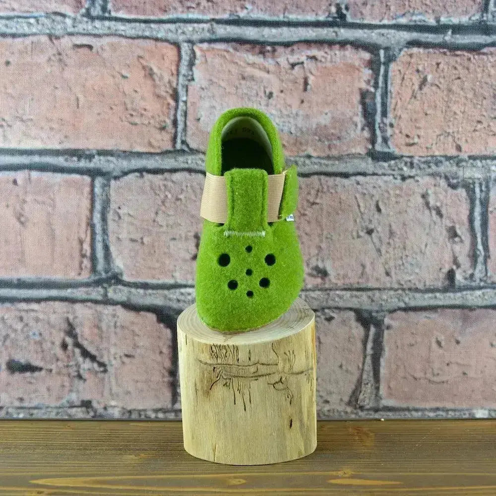 Pegres - BF04 - chaussons barefoot - vert