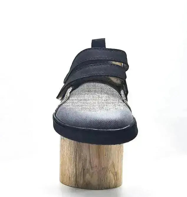 Pegres - BF57U noir - barefoot en toile