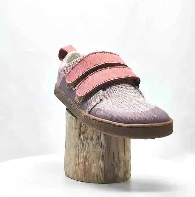 Pegres - BF57U rose - chaussures minimalistes en toile