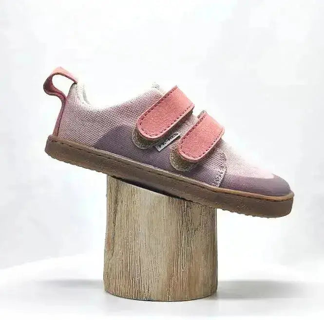 Pegres - BF57U rose - chaussures minimalistes en toile