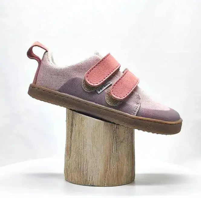 Pegres - BF57U pink - lonetas barefoot infantiles rosas