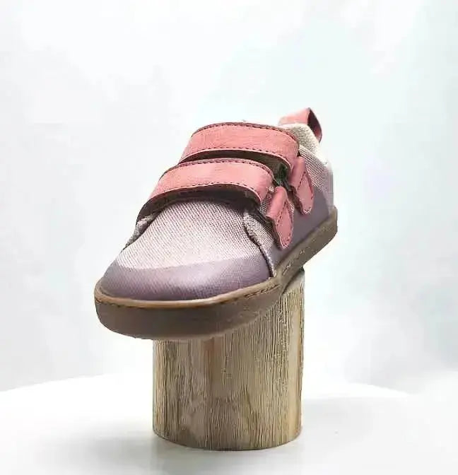 Pegres - BF57U rose - chaussures minimalistes en toile