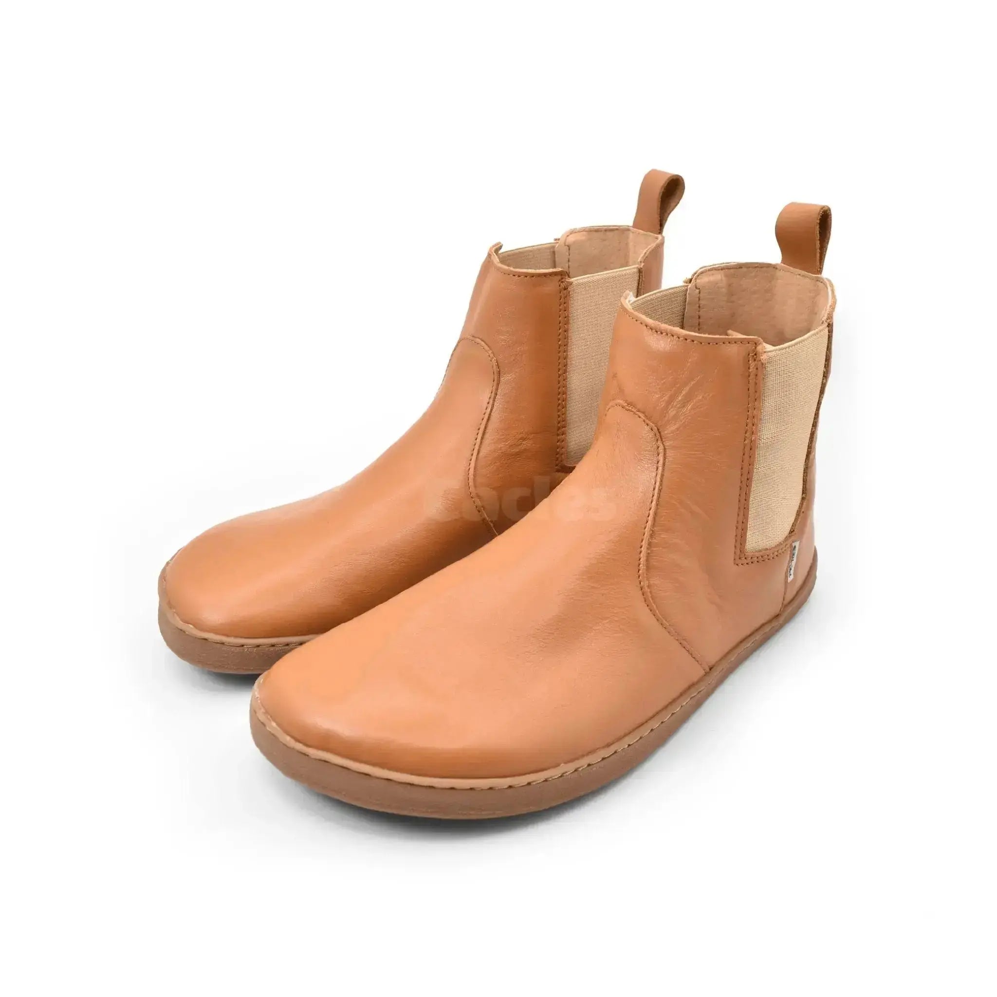 Pegres - BF58 marron - bottines chelsea barefoot