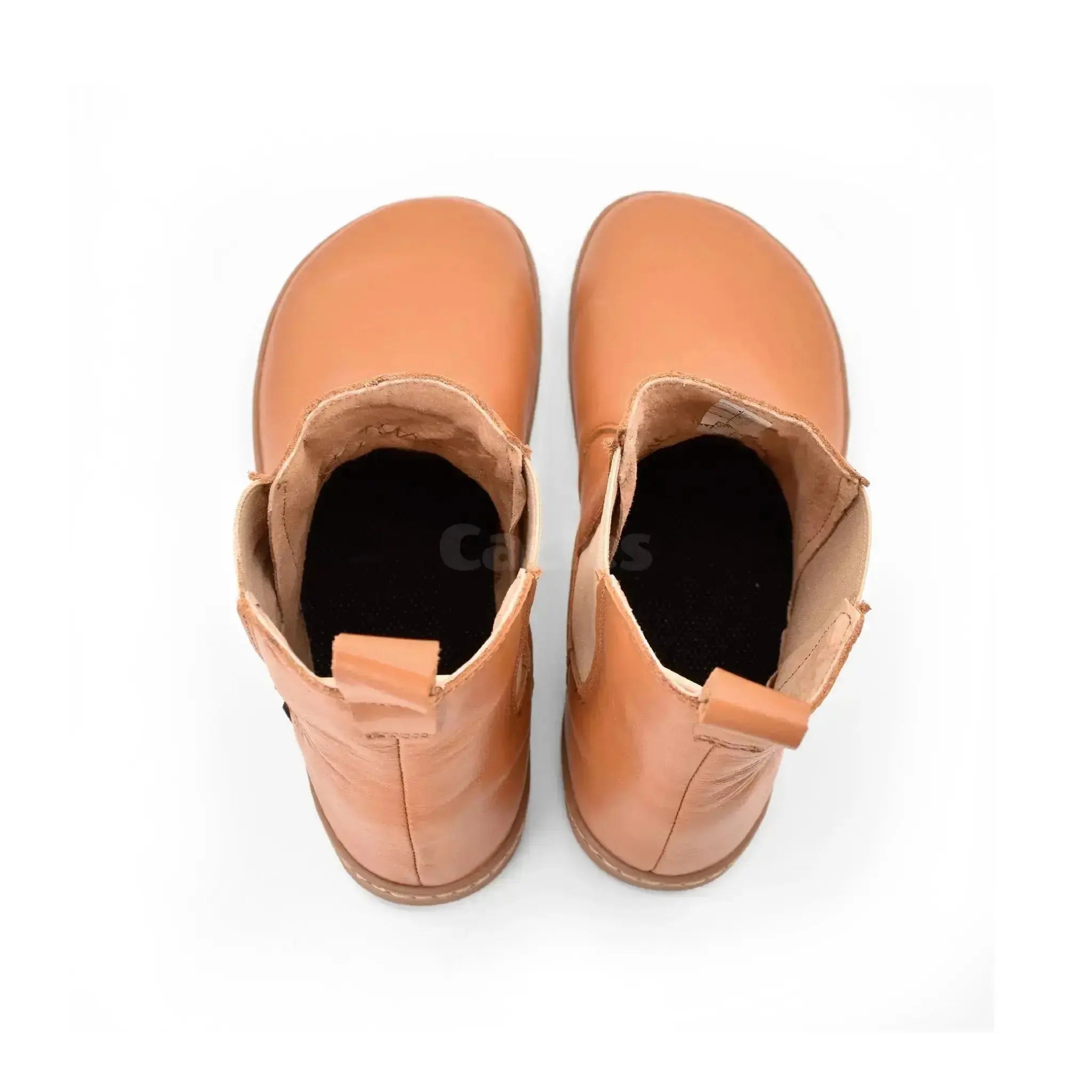 Pegres - BF58 marron - bottines chelsea barefoot