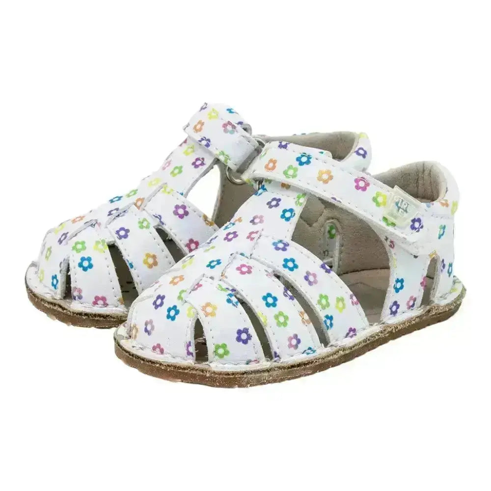 Piruflex - PF324-3 Flores Blanco - Sandales barefoot