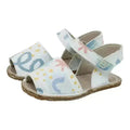 Piruflex - PF327-1 Ondas Blanco - Menorquinas barefoot infantiles