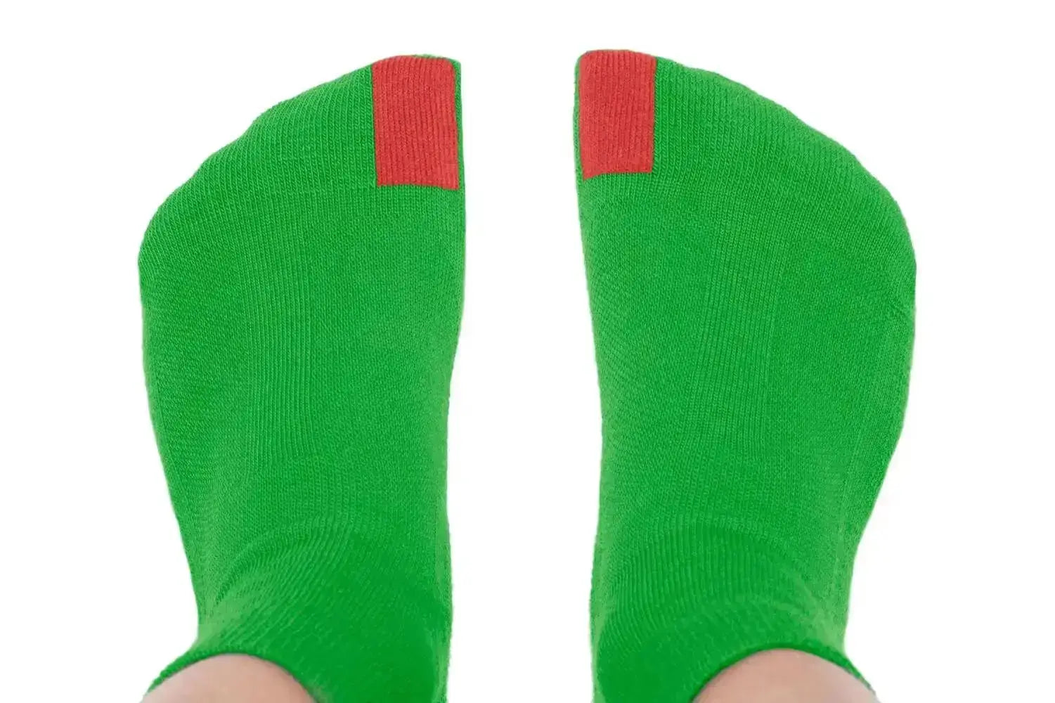 Plus12 - Green Cotton - calcetines respetuosos cortos