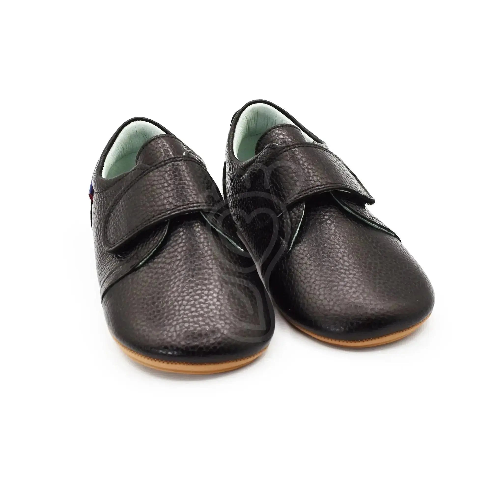 Poco Nido - Chaussures Puissantes Noires - Chaussure d'école Barefoot - Noir