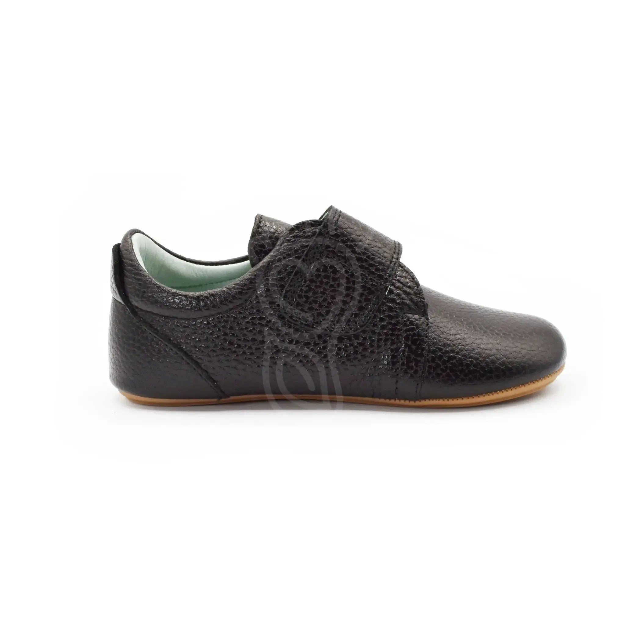 Poco Nido - Chaussures Puissantes Noires - Chaussure d'école Barefoot - Noir