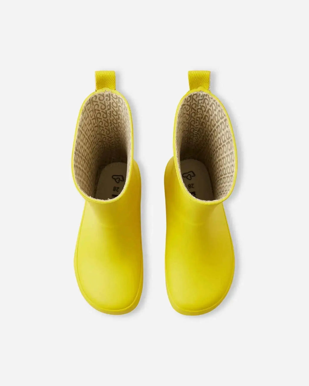 Reima - Ankka Yellow - Botas de lluvia barefoot infantiles amarillo