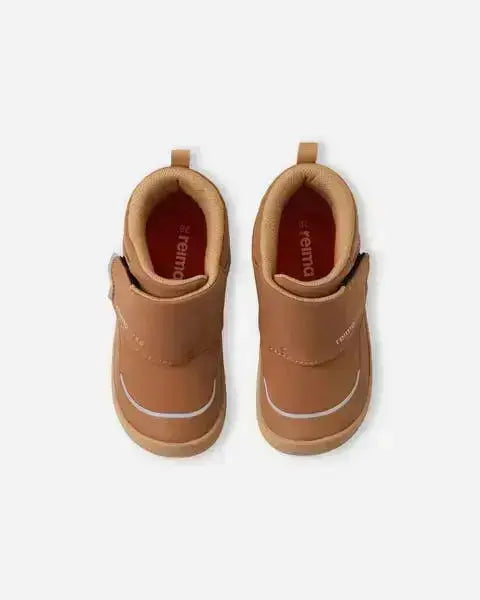 Reima - Hyppii Cinnamon Brown - Botines barefoot impermeables infantiles marrón
