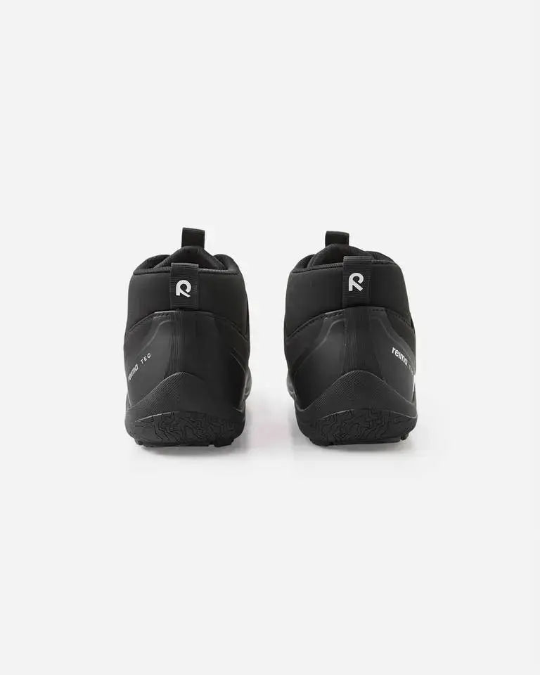 Reima - Loikkii Black - Botines barefoot impermeables infantiles negro