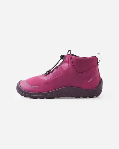 Reima - Loikkii Cool Burgundy - Botines barefoot impermeables infantiles granate
