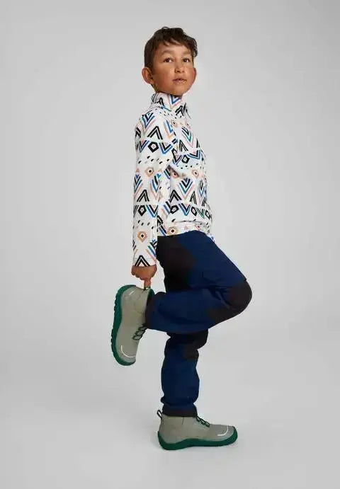 Reima - Loikkii Greyish Green - Botines barefoot impermeables infantiles verdes