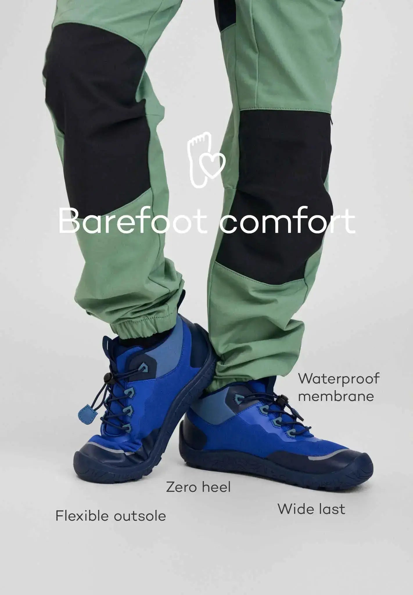 Reima - Sankari Twilight Blue - botines de senderismo barefoot