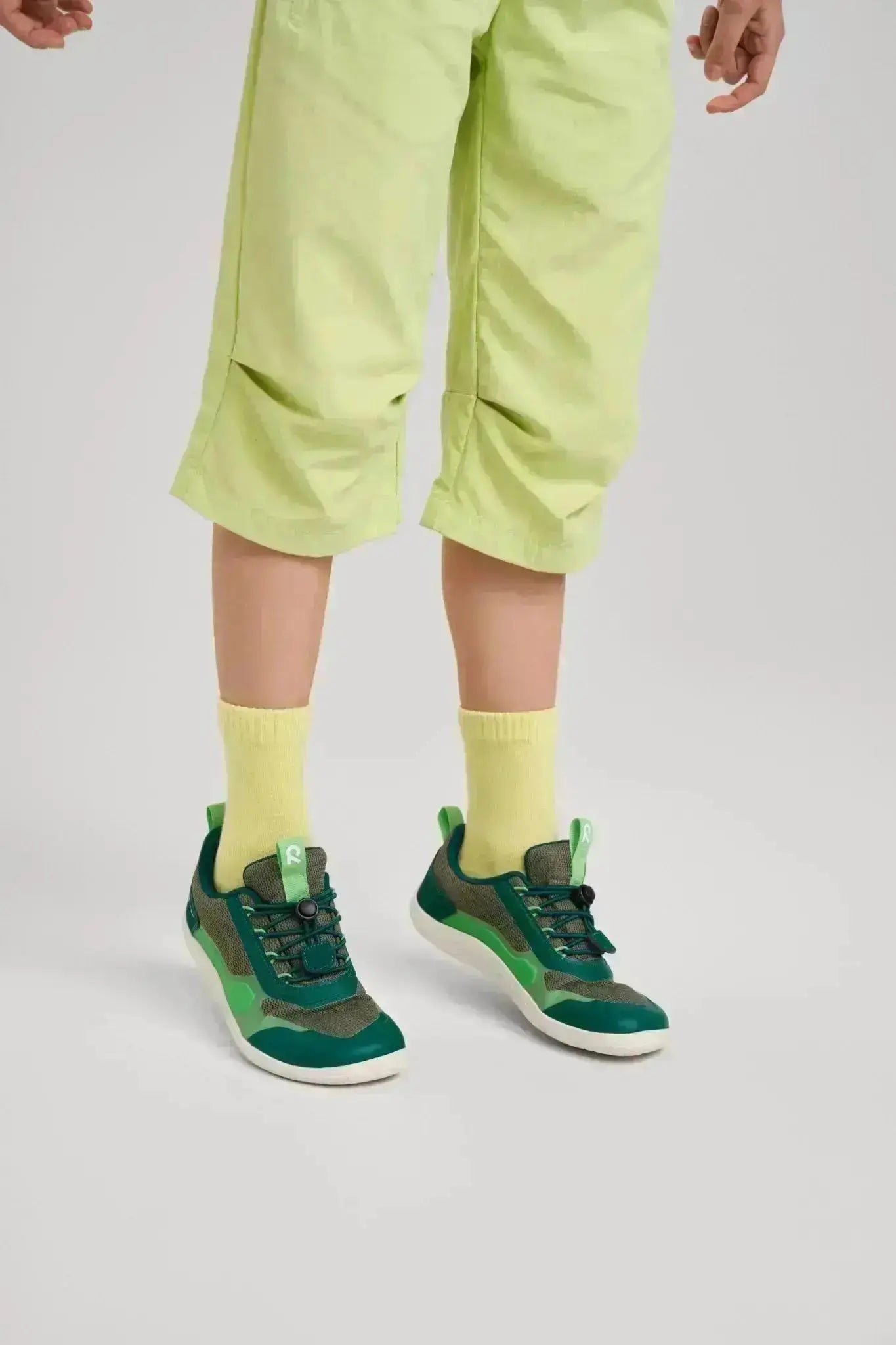 Reima - Tallustelu '25 Greyish Green - Zapatillas barefoot impermeables infantiles verde