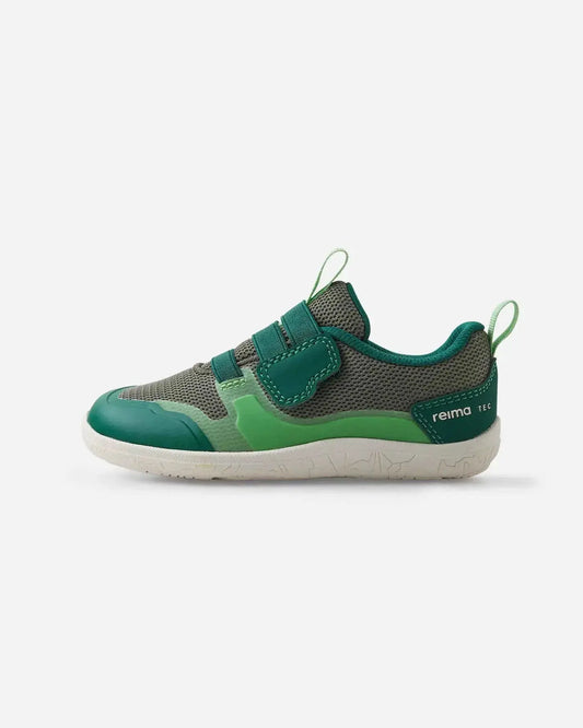 Reima - Tepastelu '25 Toddlers Greyish Green - Deportivas barefoot impermeables infantiles