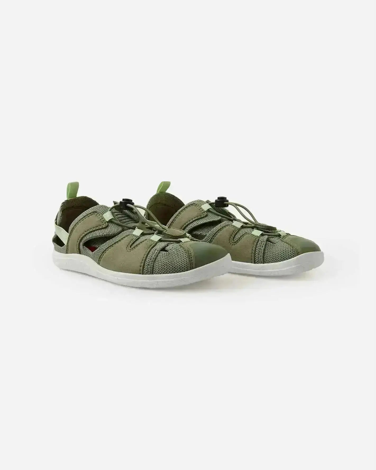 Reima - Valoa Greyish Green - Sandalia deportiva barefoot infantil verde
