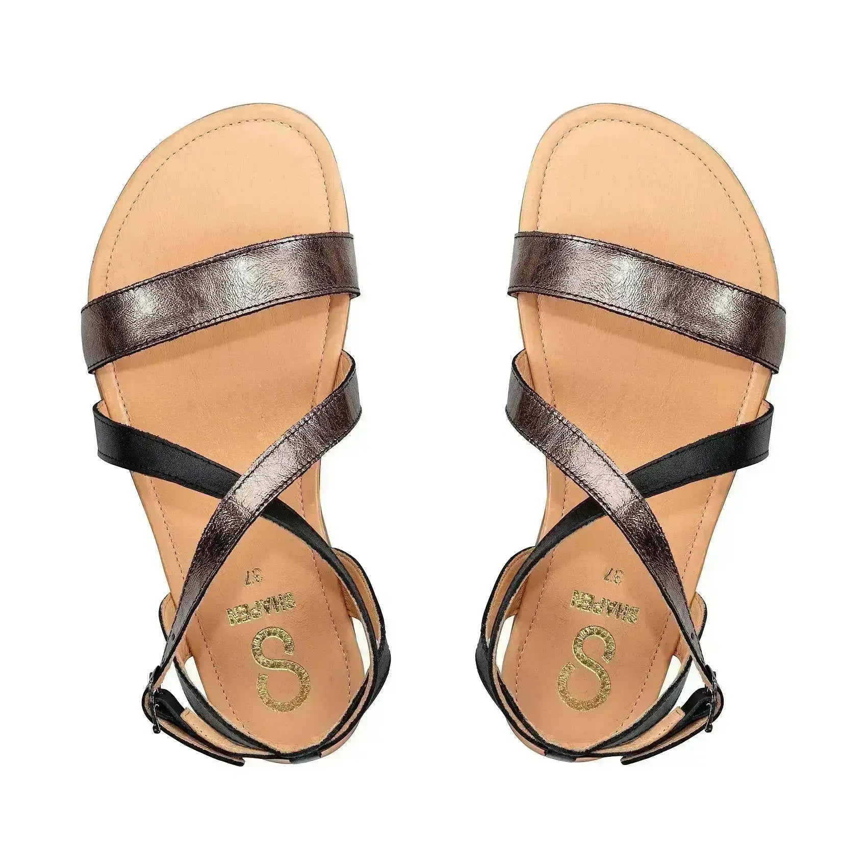 Shapen - Calla Noir - Sandales barefoot