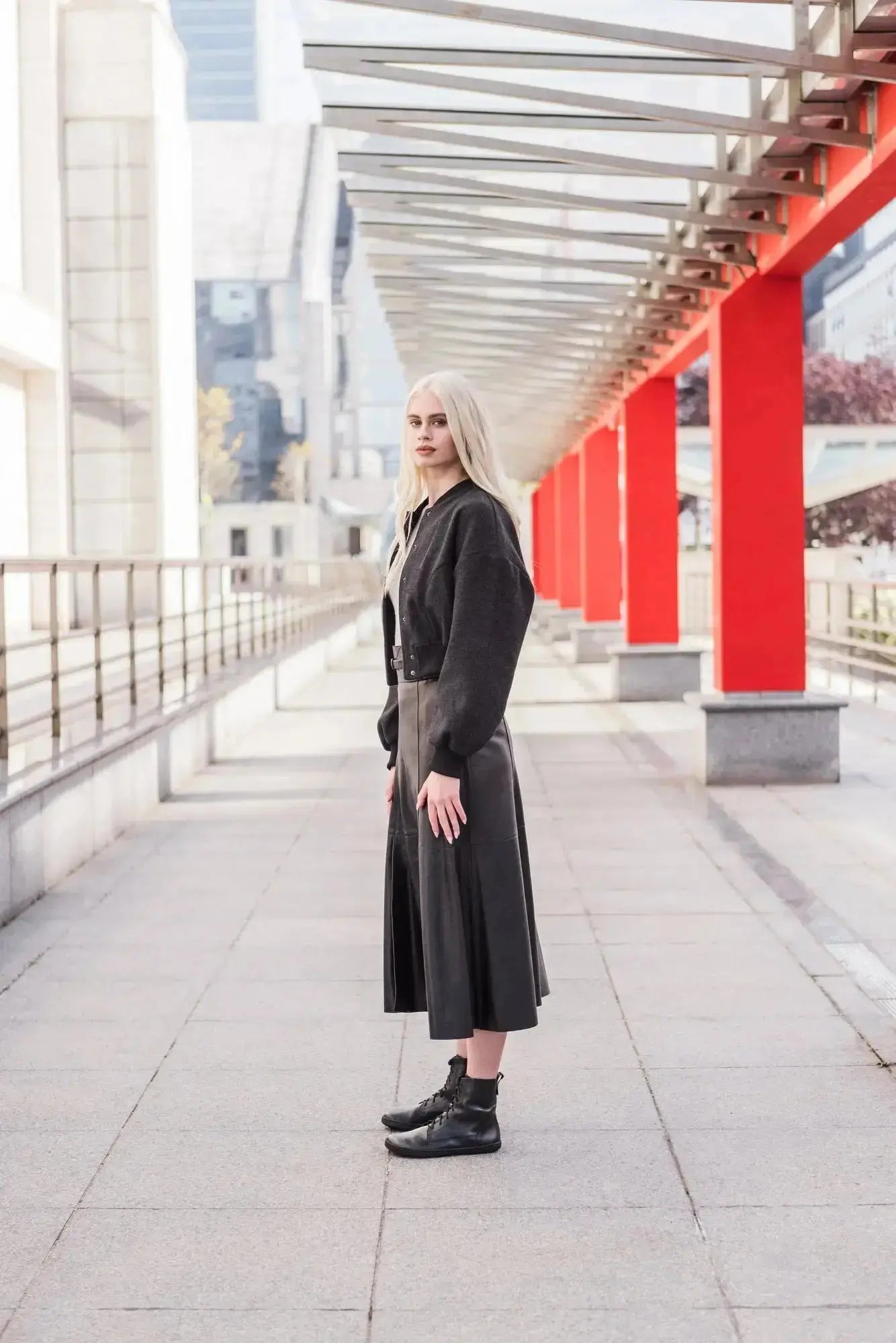 Shapen - Cozy 2.0 Black Smooth Leather - Botas barefoot de invierno