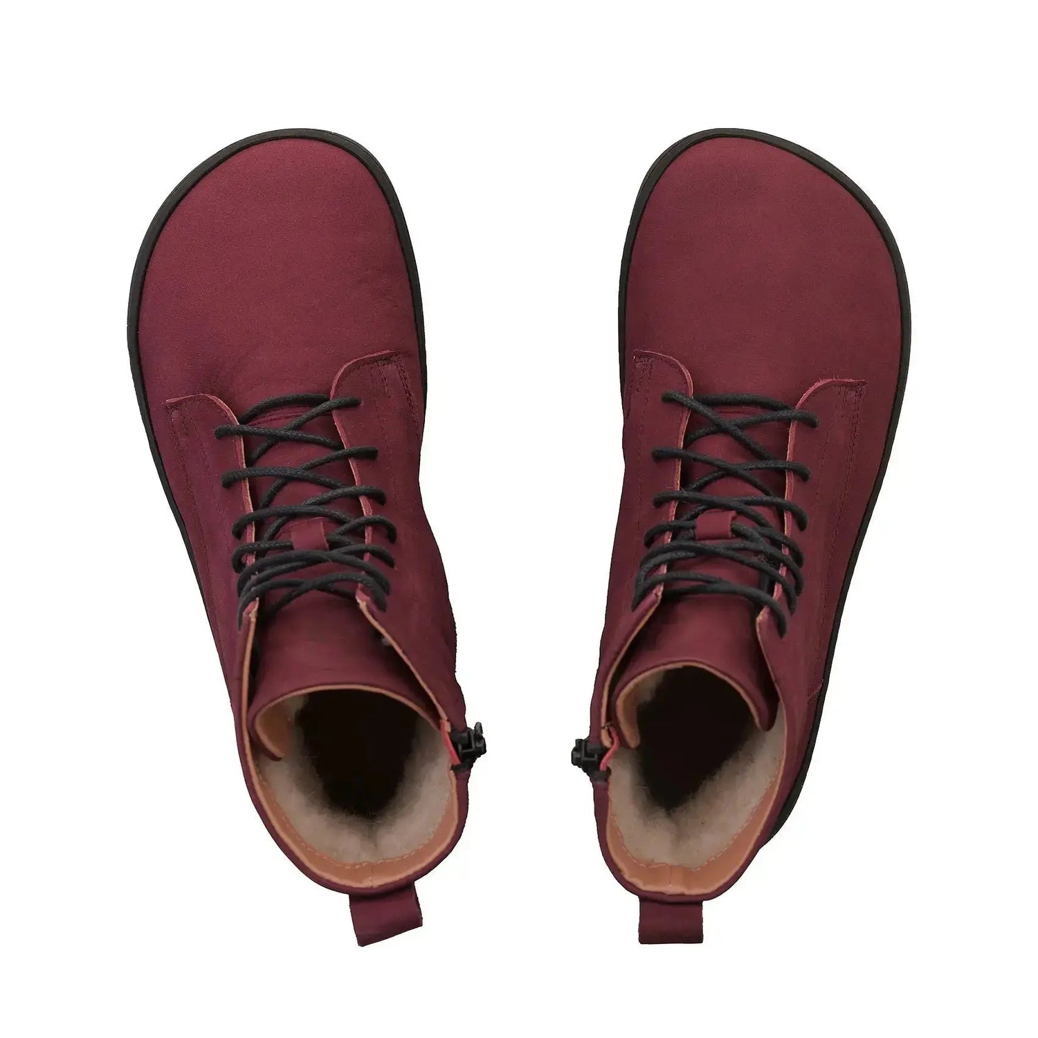 Shapen - Cozy 2.0 Bordeaux - Botas barefoot de invierno