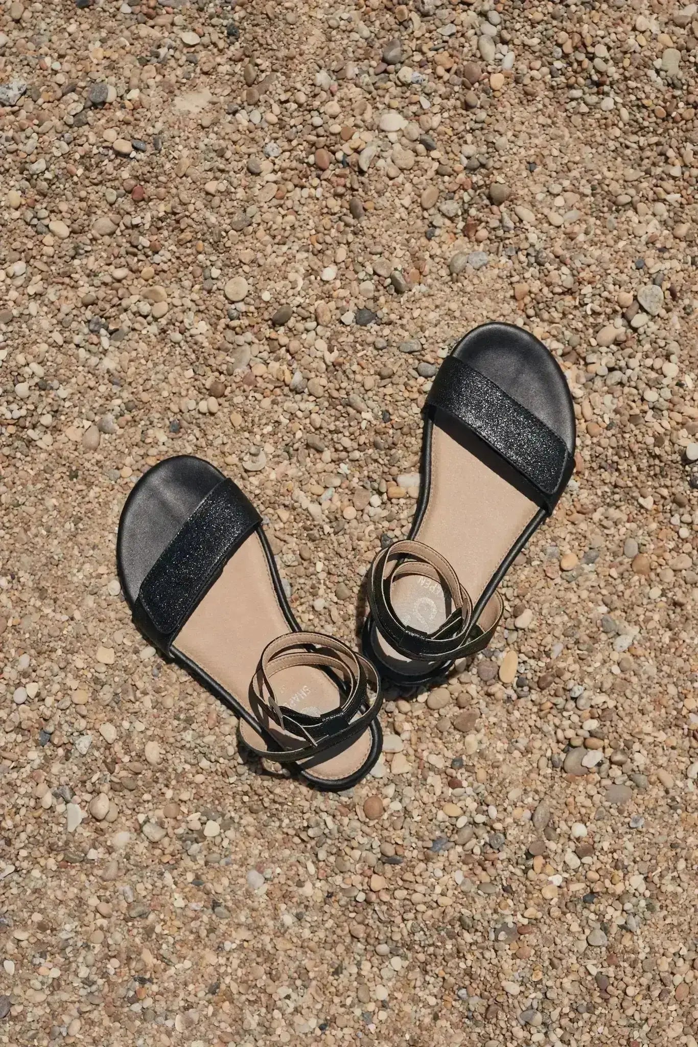 Shapen - Daisy 2.0 Black Crackle - Sandalias barefoot