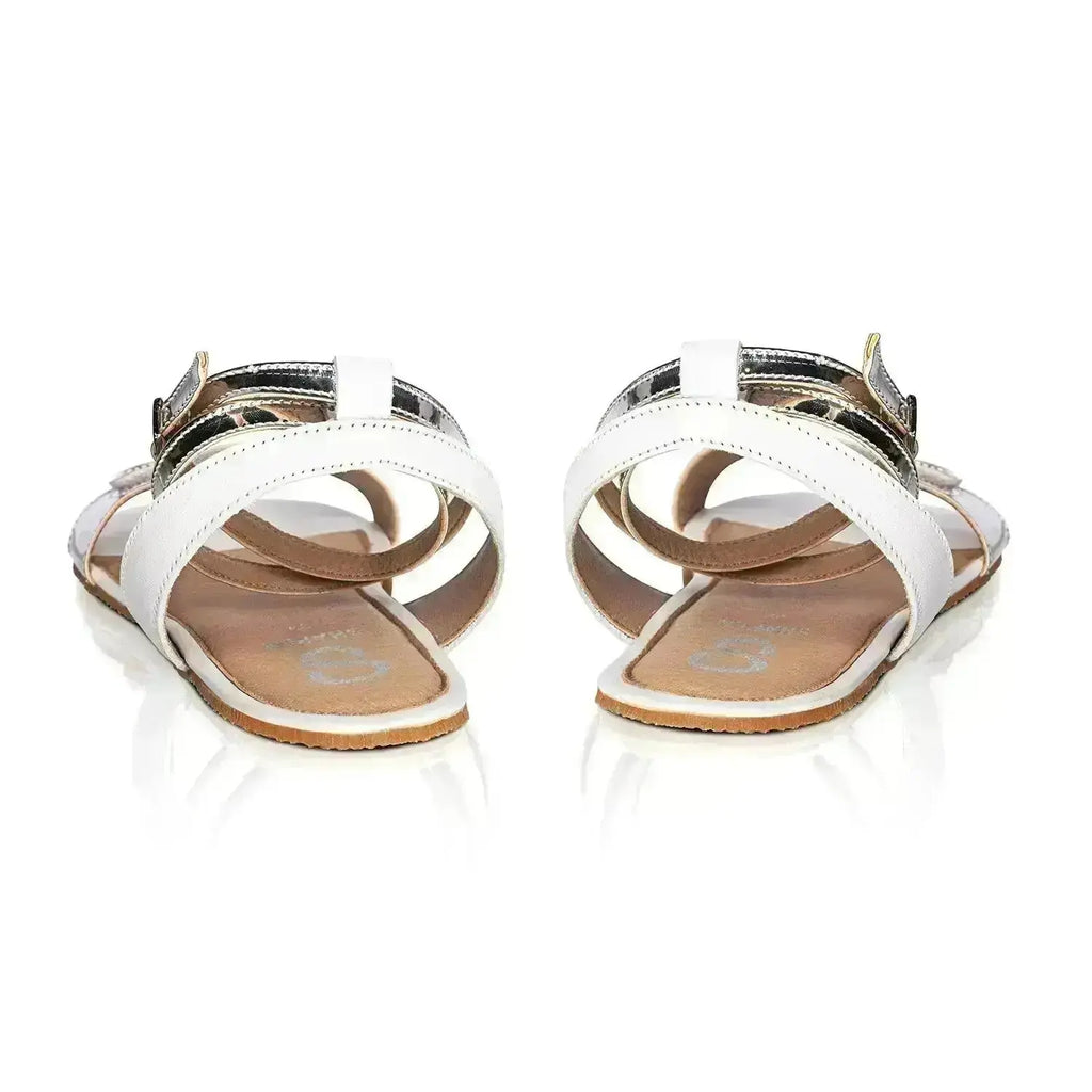 Shapen - Daisy 2.0 White - Sandalias barefoot blancas para mujer