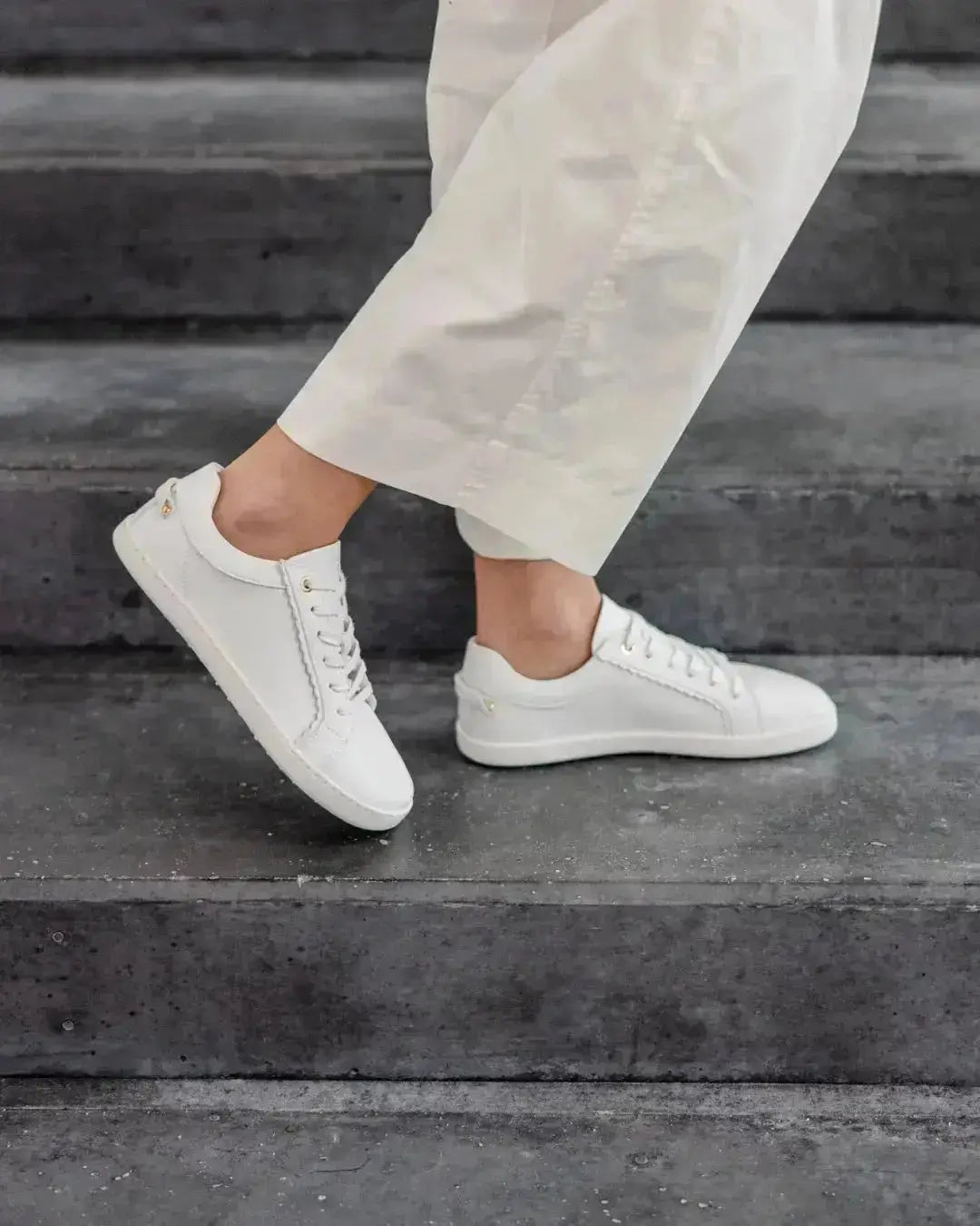 Shapen - Feelin Chic White - Zapatillas veganos barefoot