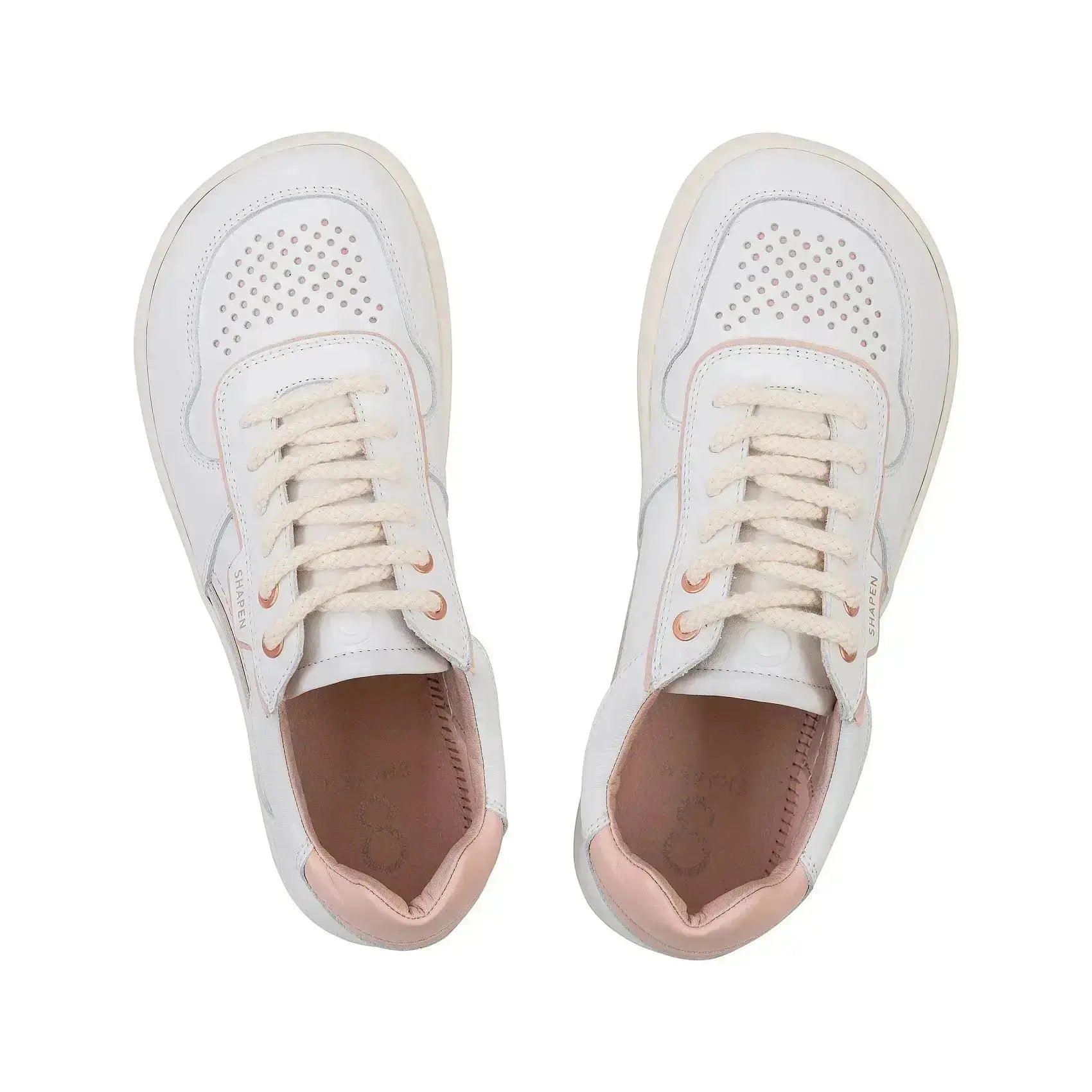 Shapen - Flowin White & Pink - Zapatillas barefoot