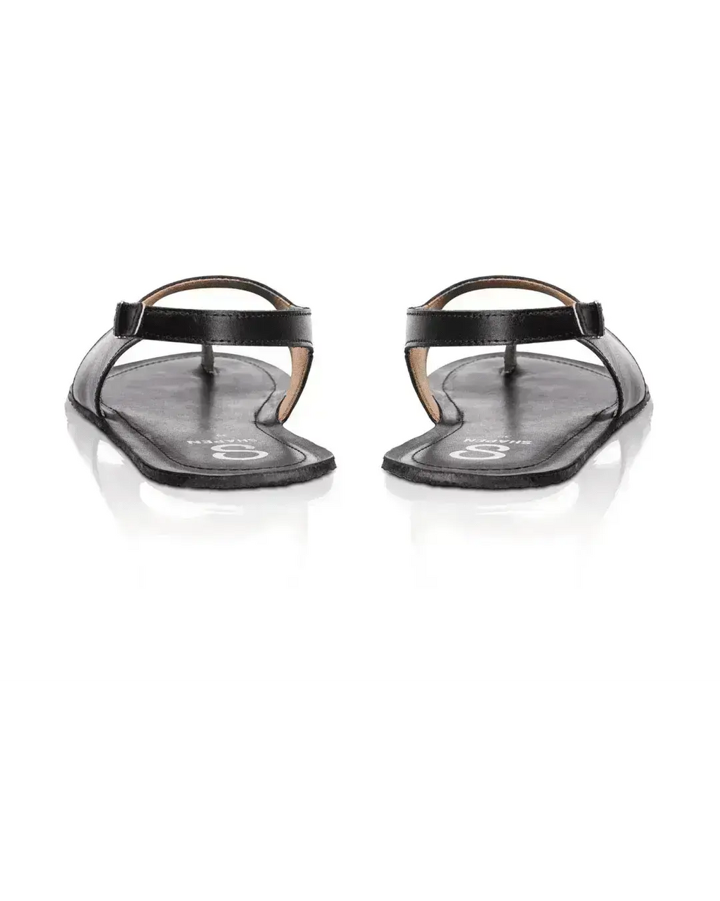 Shapen - Mai 2.0 Black - Sandalias barefoot negras para mujer