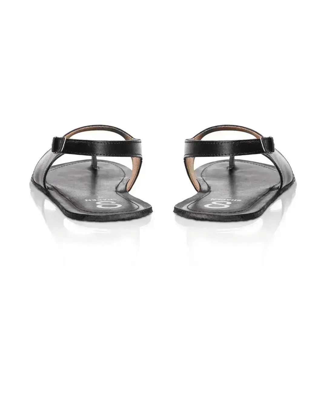 Shapen - Mai 2.0 Black - Sandalias barefoot negras para mujer