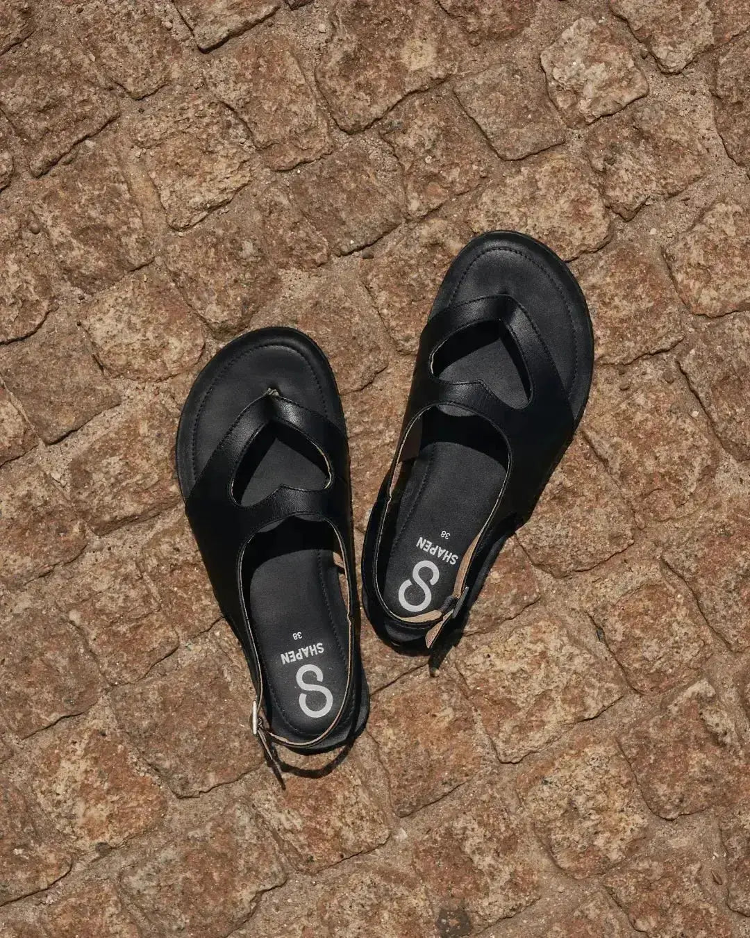 Shapen - Mai 2.0 Black - Sandalias barefoot