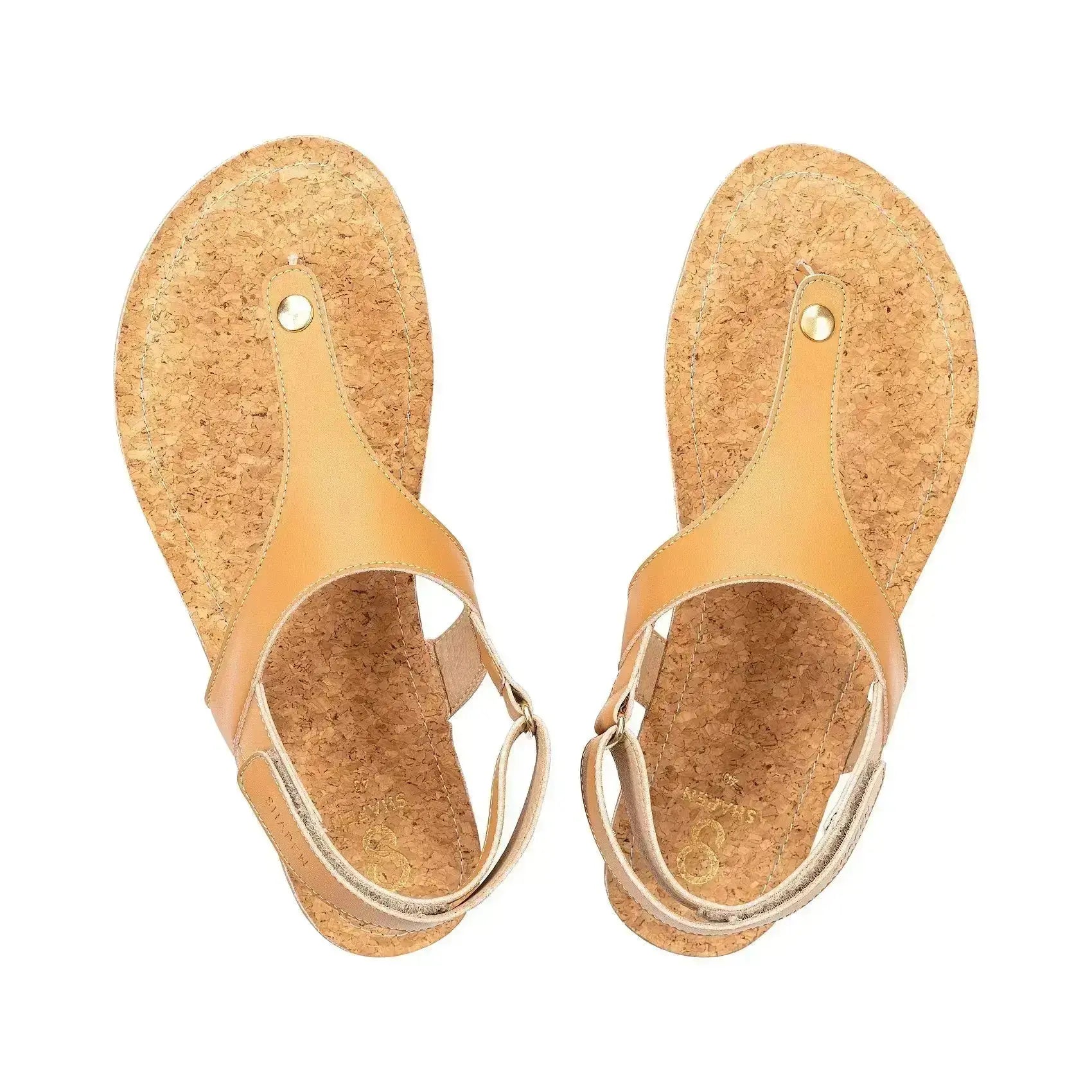 Shapen - Nomad Camel Vegan - Sandalias barefoot para mujer