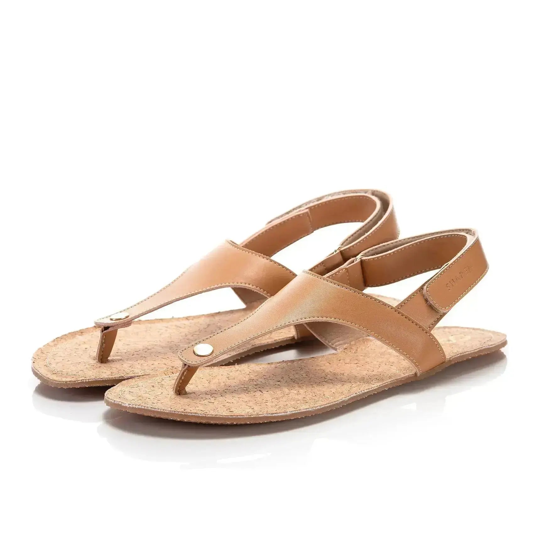 Shapen - Nomad Camel & Cork - Sandalias barefoot