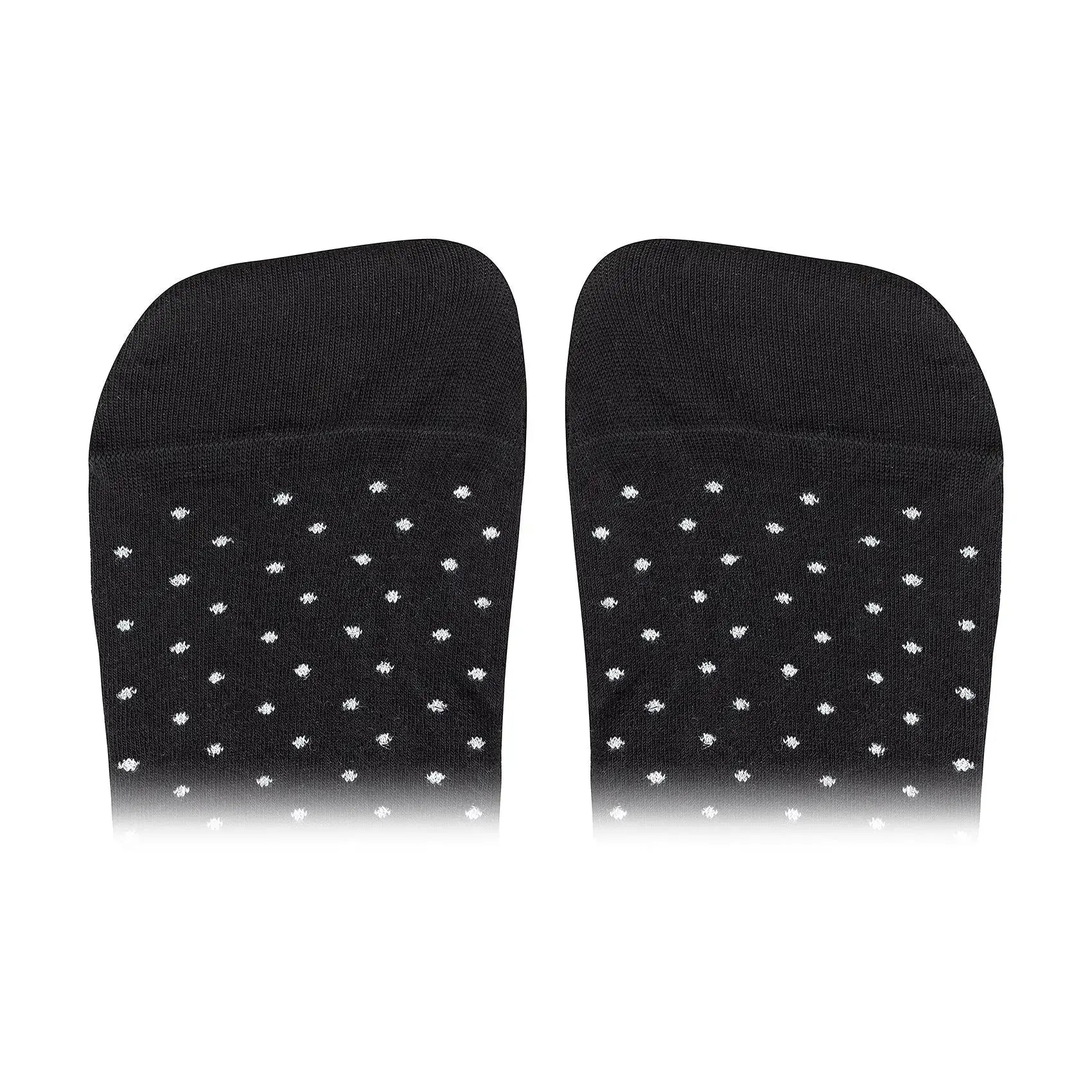 Shapen Stardust Black Lurex - chaussettes barefoot scintillantes